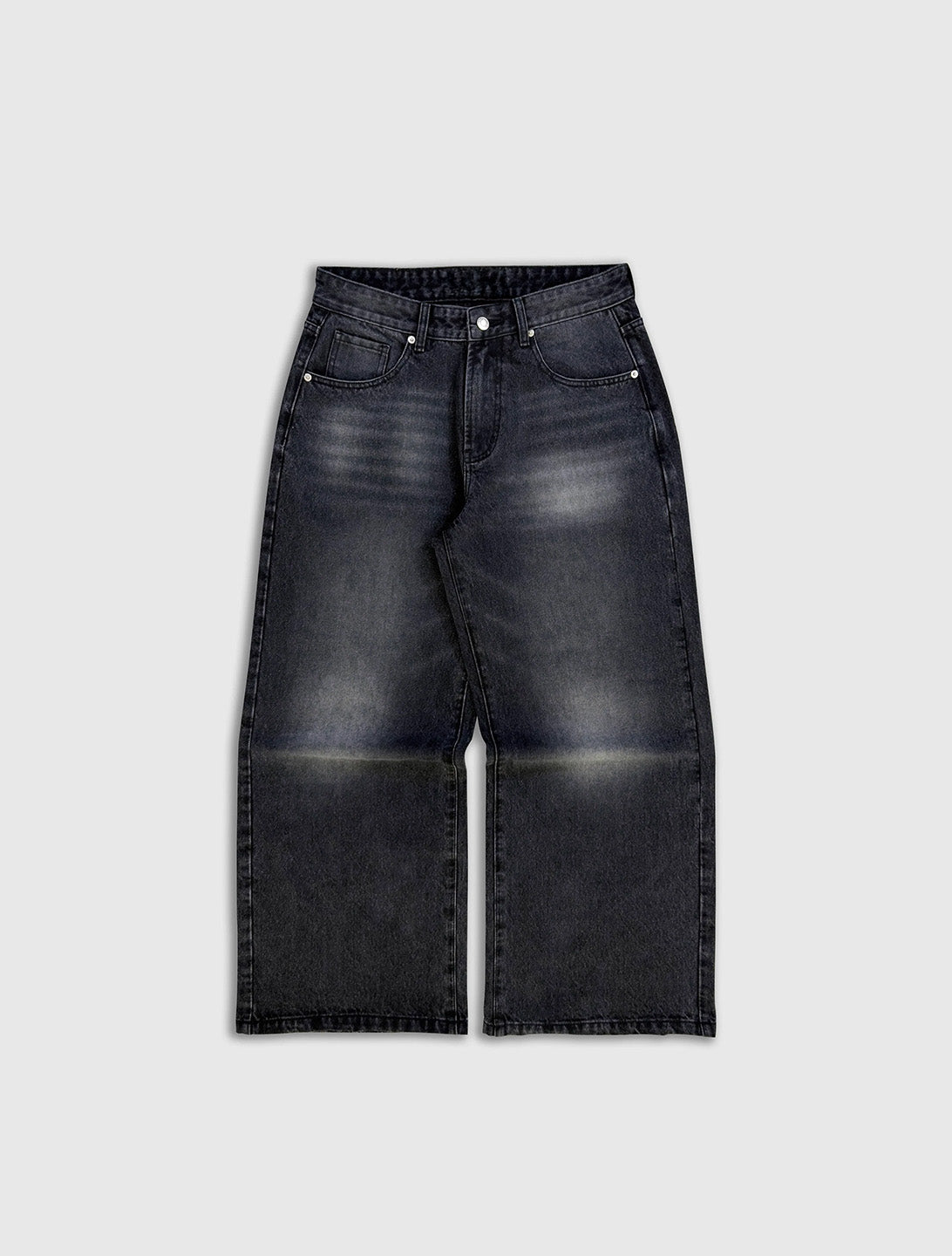 Stone Wash Denim Jeans